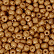 Seed beads 8/0 (3mm) Sierra brown